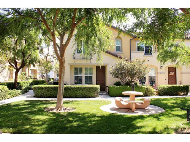 This beautiful William Lyon town home is located in the desirable Serafina gated community; right off Limonite and Hamner. It's an end unit and has the largest floor plan. This open floor plan offers the comfort of 4 spacious bedrooms, 2.5 bathrooms and a loft among other things. The large kitchen includes stainless steel appliances and granite counter tops. Master bedroom has a spacious walk-in closet. This home contains upgrades throughout including brand new tiles in bathrooms and laundry room, and newer faucets with LED temperature sensor as well. It is perfectly located in one of the community's picnic area overlooking the gazebo; great for family gatherings. The community features a 13,000-square-foot recreation center with a pool , spa, outdoor fireplace, barbecues with picnic tables, tot-lot, playground and sport/basketball court. Owner pays HOA fees which includes water, sewer, landscape and trash/recycle service. Close to award winning schools within Corona Norco Unified School District and walking distance to major shopping centers and freeways! This home is a definite MUST SEE (Furniture are not included).
