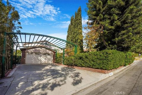 A home in Burbank