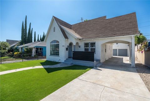 A home in East Los Angeles