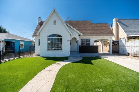 A home in East Los Angeles