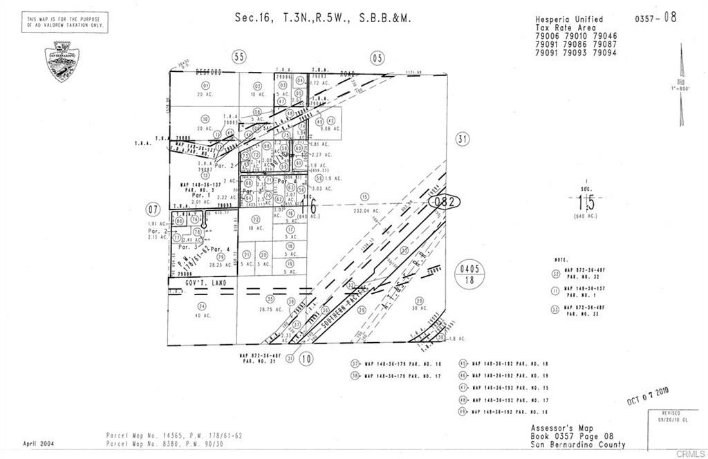 PRIME semi-rural living in lovely Oak Hills, CA. Great location for anyone looking to have some space and yet still be close to the major arteries that run southern
CA. 5 acres this parcel has plenty of room for a large home, outbuildings, and horses. Come and see this parcel before it's too late . Buyer to verify all aspects,
please.