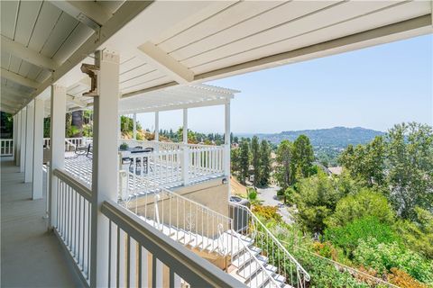 A home in La Canada Flintridge