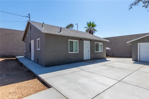 A home in Moreno Valley