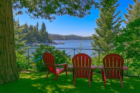 A home in Lake Arrowhead