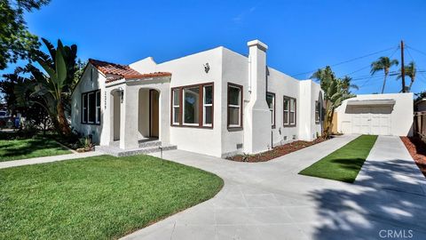 A home in Santa Ana