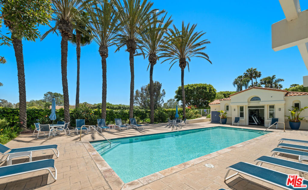Come and see this newly updated 3 bedroom, 3 bath residence at The Pointe in Malibu. Located on the top row of this gorgeous enclave of homes with beautiful Ocean and Sunset views and surrounded by lush, tropical landscaping. This bright and airy home is newly painted and features new Luxury Vinyl flooring, recessed lights and soaring high ceilings throughout. The primary bedroom features a large walk in closet, cozy fireplace, ocean view balcony, and private bath with a deep soaking tub and dual sink vanity. The formal dining room overlooks the spacious step-down living room with a wet bar, fireplace and balcony. Wonderful for entertaining. The open concept family room and kitchen feature granite countertops and stainless appliances with glass doors leading to a large private patio. The Pointe in Malibu is gated and its amenities include a fitness center, heated pool and spa, and Lighted tennis/pickleball courts. Close to Zuma Beach, Point Dume and Paradise Cove. Also for Sale.