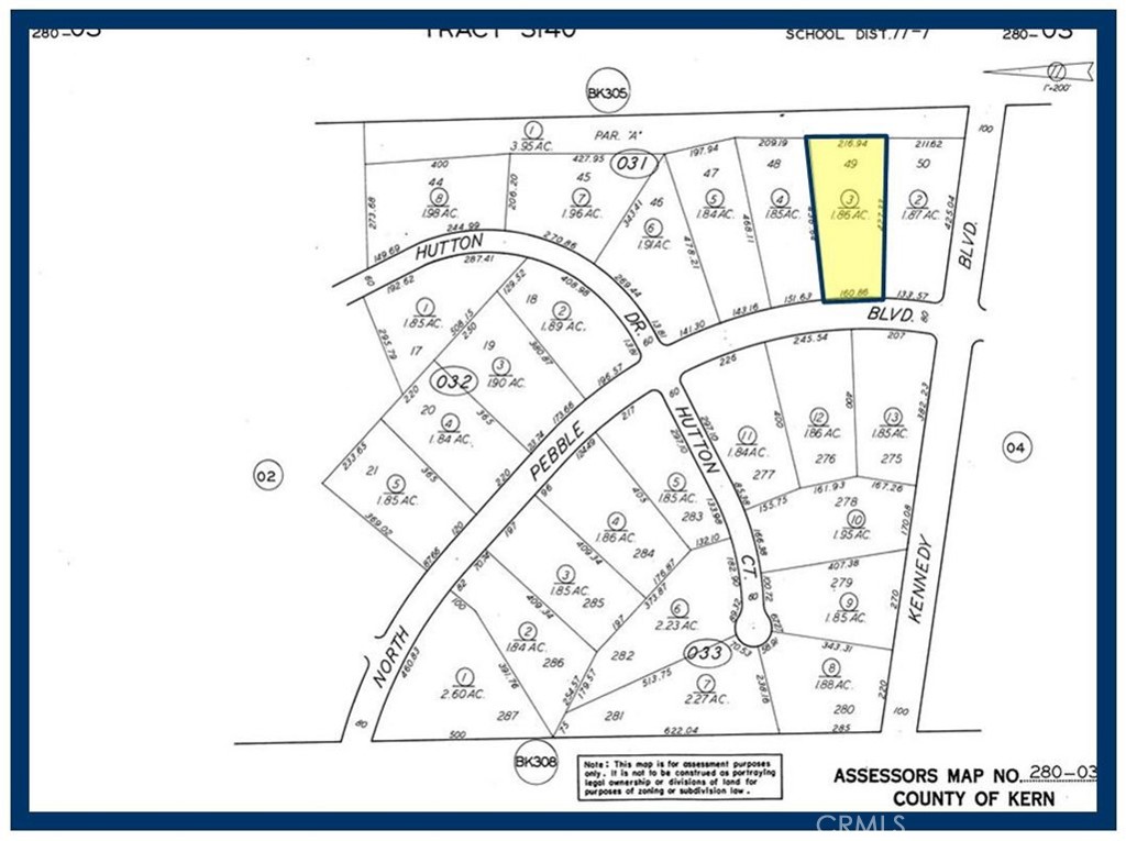 Photo 1 of 1 — 49 LOT Pebble Boulevard, California City, CA 93505