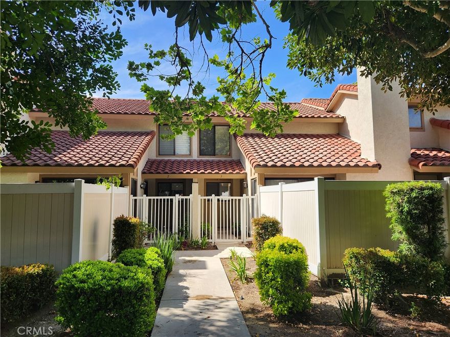 This beautiful townhome is located in the prestigious "Montefino" community within the excellent Walnut School District. Built in 1985, this home features 2 bedrooms, 2.5 bathrooms, and a 2-car attached garage. The kitchen and bathrooms have been remodeled with new white cabinets, quartz countertops, recessed lights, and stainless steel appliances. The home also has wood flooring throughout, a large master bedroom with his and hers closets and a high ceiling, and a second bedroom with a spacious walk-in closet, and an upgraded bathroom. Enjoy a large patio area for BBQs and the community pool and spa. The owner pays the HOA fee covering water and trash. Conveniently located near the 57/60 freeways, schools, library, restaurants, and markets.