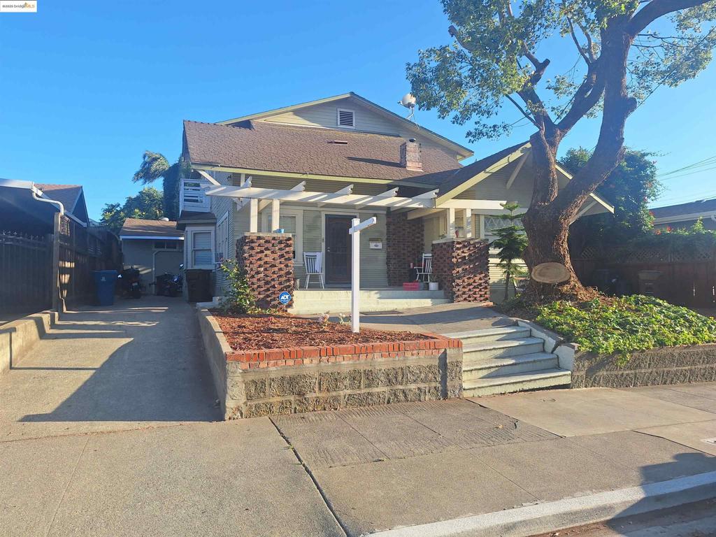 Investors Dream! Duplex ready for investors, first time buyers and/or 1031 Exchanges! Offered at $640,000 - Downtown Antioch Charm! Discover this beautifully preserved historic craftsman home nestled in the heart of Antioch's Rivertown District. Whether you are looking to live, work, play or invest - this versatile property has it all! This unique offering features two residential units plus a spacious workshop with a loft which has current tenants. Unit A (Lower Level) has 2 bedrooms, 1 bath. Unit B (Upper Level) has 1 Bedroom, 1 Bonus Room, Kitchen, Living Room, and 1 Full Bath. Workshop includes a functional loft , perfect for creative or commercial use. Well -Maintained and move-in ready. This Property is ideal for homeowners, investors or entrepreneurs seeking income potential and historic character in a thriving downtown location.