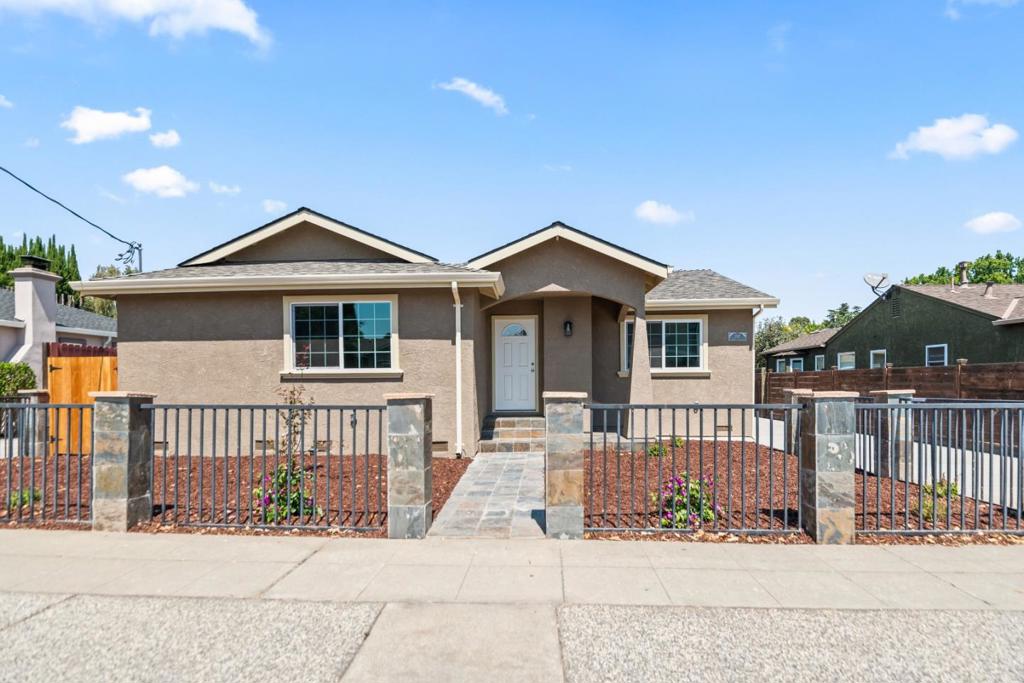 Rare Find Single Family Home (1,287+/-SF) plus One-Bed ADU (595+/-SF) and An Artist Studio (185+/-SF) on a 7,200+/-SF Lot in Sought-After Willow Glen Neighborhood; Great Opportunity to Own This Property for Multi-Generational Living, or for Renting Out; Main House Rebuilt & Newly Completed in 2025; Welcoming Front Porch; Hardwood Flooring Throughout; Bright & Spacious Living Area w/ Multiple Windows; Sleek Kitchen w/ Quartz Countertops, Pantry Cabinets, 4-Burner Gas Oven Range, Range Hood, Stainless Steel Appliances & French Doors Opening to Deck; Three Good-Sized Bedrooms; Two Full Bath; Primary Suite w/ Walk-in Closet; Inside Laundry; ADU with One Bed, One Bath; Separate Entry Ideal for Airbnb; Recessed Lighting; Kitchen w/ Granite Countertops, Gas Oven Range, Microwave Hood, Full Backsplash, Breakfast Bar & Sun Tunnel; Multi-Functional Studio w/ Vinyl Flooring, Ceiling Fan, Recessed Lighting & Stall Shower Bath; Detached Two-Car Garage w/ Windows; Long Driveway for Extra Parking; Low Maintenance Paved Yard; Fruit Tree & Storage Shed in Backyard; Convenient Location Near Willow Glen Downtown, San Jose Downtown, Campbell Pruneyard, Parks, Supermarket & Restaurant; Easy Access to Highway 280/87, Almaden Expwy & Jobs