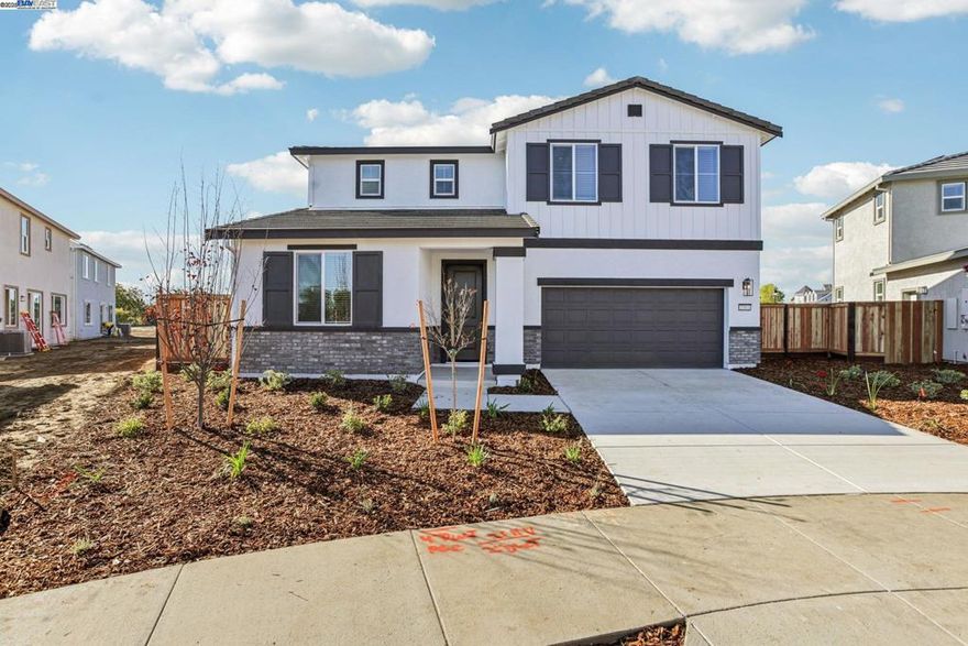 This 4 bedroom, 3 bathroom home features a first-floor bedroom and full bathroom, perfect for a guest room. Come together in the loft for movie and game nights.  Introducing Casacala; a collection of 82 single-family detached homes located in Brentwood, CA. Nestled on the banks of Marsh Creek, Casacala’s serene setting provides a peaceful escape from the daily grind. Choose between four, distinct two-story floorplans, all featuring open-concept living spaces, first-floor bedrooms and bathrooms, large upstairs lofts and expansive primary suites. Groundbreaking energy-efficiency is also built seamlessly into every home in this community so you can spend less on utility bills and more on the things that matter most.  Built with energy-efficient features designed to help you enjoy more savings, better health, real comfort and peace of mind.