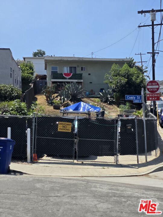 Great Investment Opportunity! Located in a quiet neighboorhood of City Terrace. Currently a 1bedomm 1 bath home is ready to become a true duplex (not SFR with ADU) with two separate addresses.. This property is being sold with permits and plans to build a 3,411square foot, 3 story home with six bedrooms, six baths and base level parking/storage garage. The base of the home will be a basement/storage/garage for 2 cars. The top two floors will each feature 3 bedrooms, 3 baths, 1 large patio on the 1st floor and 2 on the second floor. Located just a few minutes away from Cal State Los Angeles, this is a great investment for Student Housing!