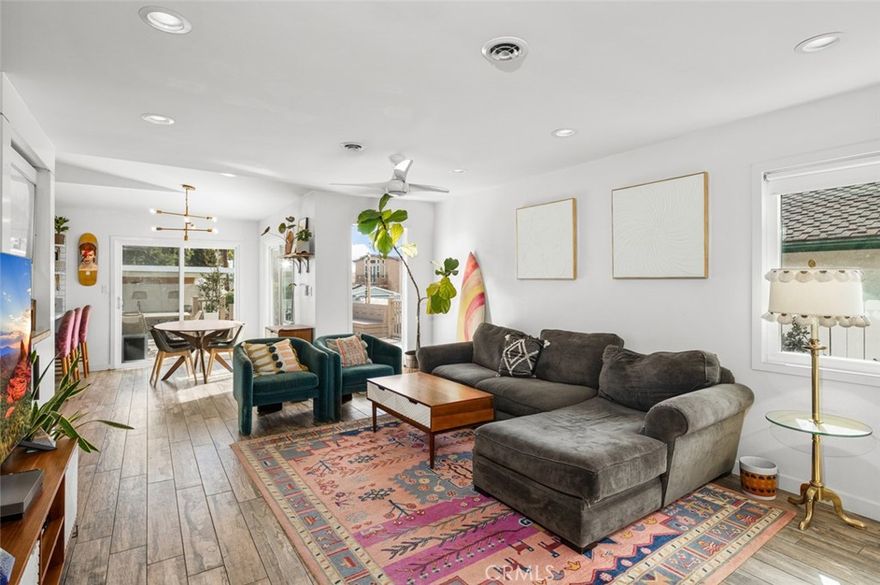 Discover stylish coastal living in this beautifully updated 3-bedroom, 2-bathroom home located in the heart of Southwest San Clemente. Featuring an open-concept floor plan with designer finishes, a modern kitchen with quartz countertops and stainless steel appliances, and a spacious primary suite with a walk-in closet, this home perfectly blends comfort and personality. Enjoy the ultimate indoor-outdoor lifestyle with a private backyard oasis boasting a large entertainer’s deck, built-in outdoor kitchen and bar, and cozy fire pit lounge. Just minutes from San Clemente’s world-class beaches, surf spots, Avenida Del Mar shopping and dining, and scenic coastal trails, this residence offers the perfect setting for long-term tenants seeking the ideal Southern California lifestyle. (Can be rented furnished or unfurnished and short term)