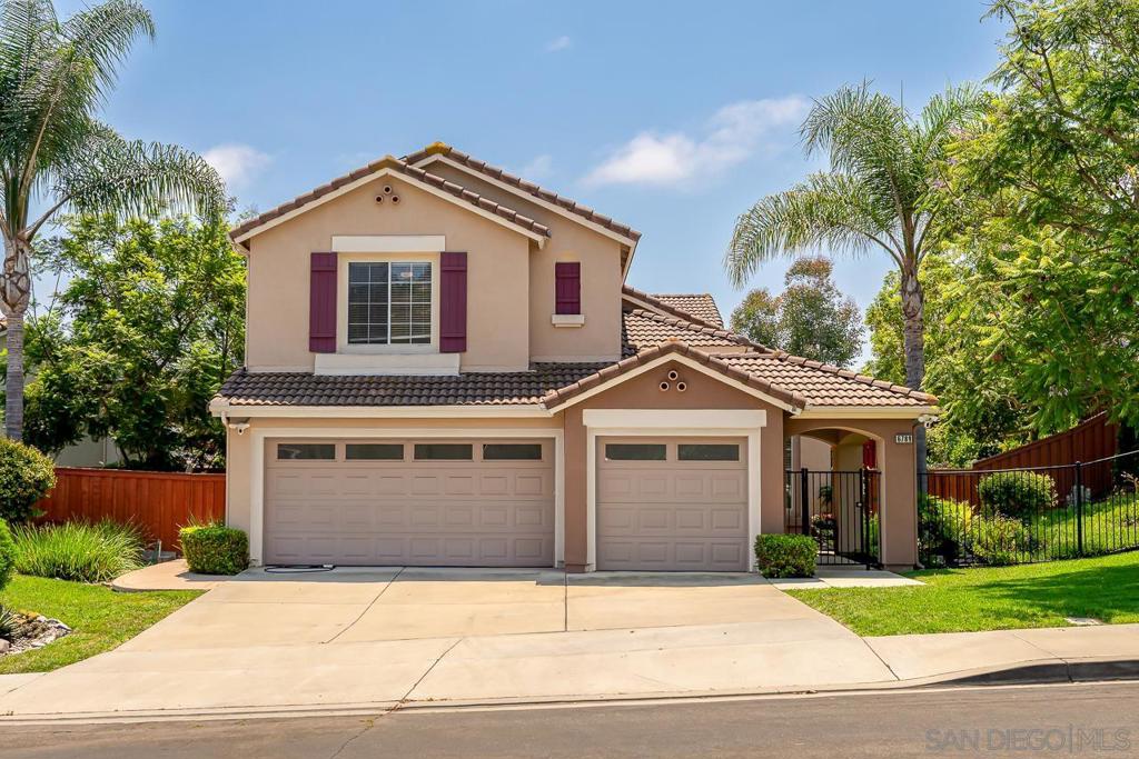 Tucked away in one of La Costa’s most desirable communities, this stunning Mediterranean-style residence blends timeless design with modern comforts. The moment you arrive, you’re greeted by beautiful curb appeal, manicured landscaping, and a spacious 3-car garage. Step inside to soaring vaulted ceilings, wide-plank hardwood floors, and a light-filled open layout perfect for both entertaining and everyday living. The formal living and dining areas flow effortlessly into a beautifully updated kitchen featuring sleek quartz countertops, rich cabinetry, designer backsplash, and a large breakfast bar with seating. Upstairs, the primary suite is your private retreat with a luxurious en-suite bath and generous closet space. Additional bedrooms offer flexibility for guests, a home office, or a growing family. Step outside to a lush, private backyard ideal for relaxing or hosting. Enjoy serene evenings under the covered patio and sunny afternoons in the community pool, spa, and greenbelt just steps away. Additional highlights include freshly painted walls, and new carpet in all bedrooms. Stop by today!