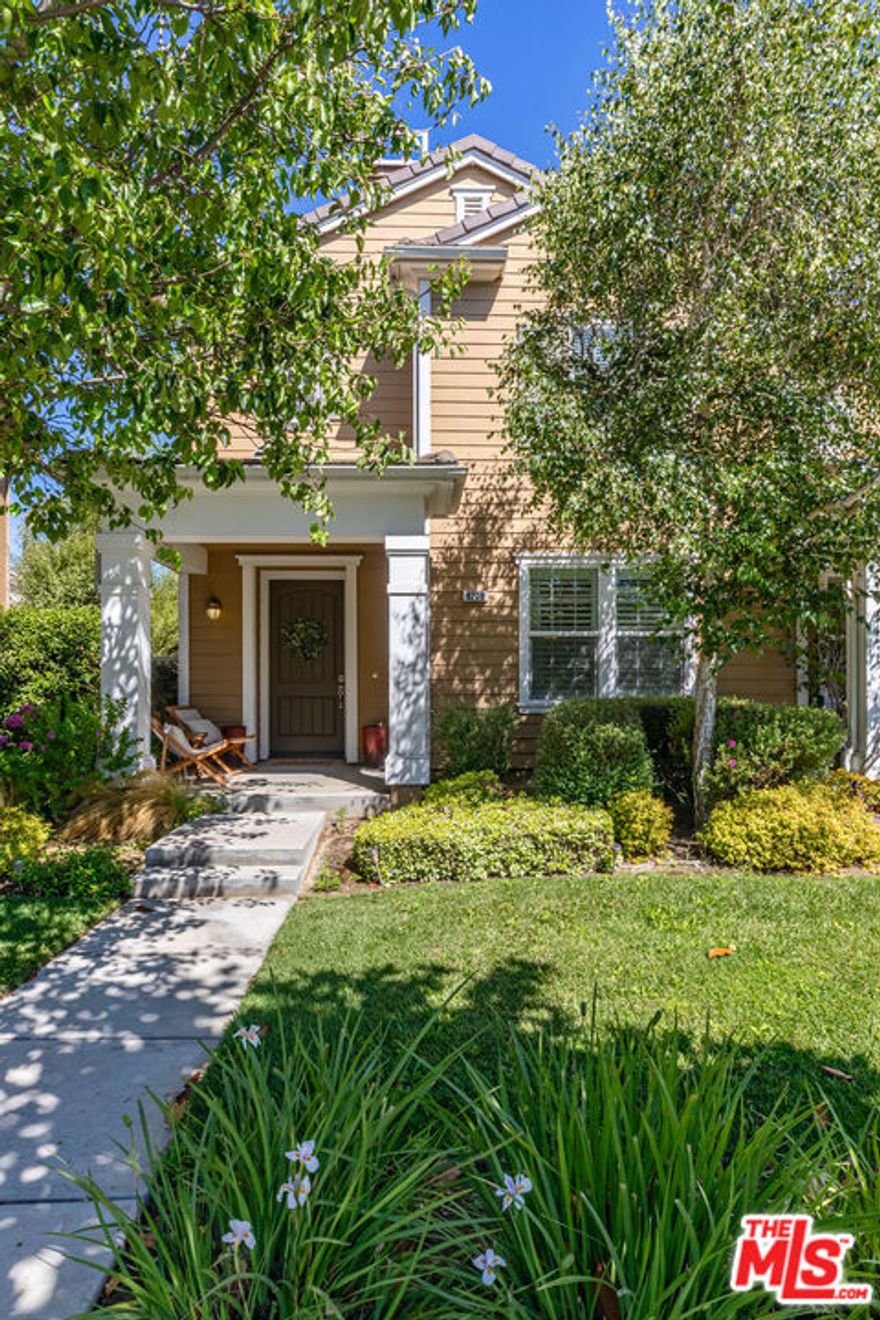 Welcome to 8228 Silver Circle, a home that embodies timeless California living with warmth and grace. Nestled on a peaceful, tree-lined street, this residence balances refined design with everyday comfort. Thoughtful details unfold from the moment you enter - rich hardwood floors, a flood of natural light, and an open layout that feels both spacious and intimate. The gourmet kitchen is a true centerpiece, appointed with granite countertops, warm wood cabinetry, stainless steel appliances, and a spacious island ideal for gathering with family and friends. The living area centers around a classic fireplace framed by plantation shutters, offering an inviting atmosphere for both quiet evenings and effortless entertaining. Upstairs, the primary suite provides a tranquil retreat with a spa-inspired bath and generous walk-in closet, while additional bedrooms offer flexibility for guests or family. Outside, a private courtyard surrounded by lush greenery invites moments of calm  perfect for morning coffee, BBQing, or dining under the stars. Just outside the local park, minutes from Ventura's beaches, downtown, and top-rated schools, this home captures the rare blend of craftsmanship, comfort, and coastal charm. Showings begin Tuesday, October 28th.