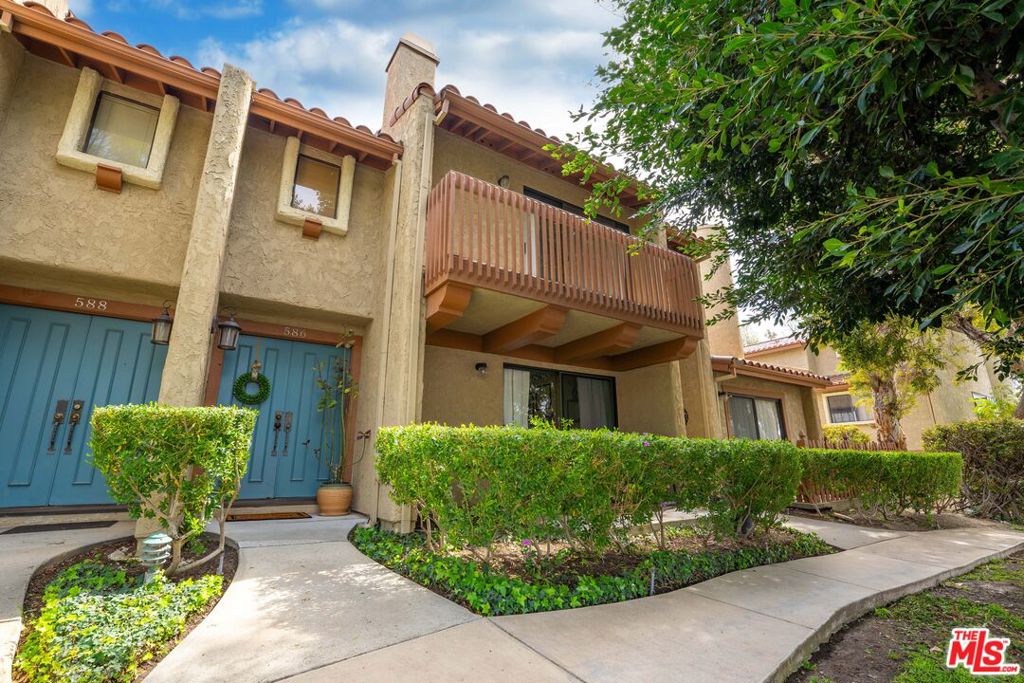 Welcome to this charming townhouse nestled in the heart of Camarillo, offering the perfect blend of comfort and convenience. This beautiful home features 2 bedrooms and 2 bathrooms spread across 1,169 square feet of thoughtfully designed living space. Step inside to discover recently upgraded elegant laminate floors throughout, creating a seamless flow between rooms. The kitchen is showcasing recently upgraded modern quartz countertops and ample storage space. The primary bedroom boasts a generous walk-in closet, providing plenty of room for your wardrobe. Storage and parking are a breeze with the attached two-car garage, a rare find in townhouse living. Community amenities make this property truly special - residents enjoy access to a sparkling in-ground pool and spa, perfect for year-round relaxation. The location couldn't be better, with everything you need within easy reach. A Trader Joe's is just minutes away for your grocery needs, while Valle Lindo Park offers a peaceful green space for outdoor recreation. HOA covers water, trash, and maintenance. This townhouse combines the ease of low-maintenance living with the perks of an active community. Whether you're enjoying a morning swim, perfecting your tennis serve, or simply relaxing at home, this property offers the lifestyle you've been seeking.