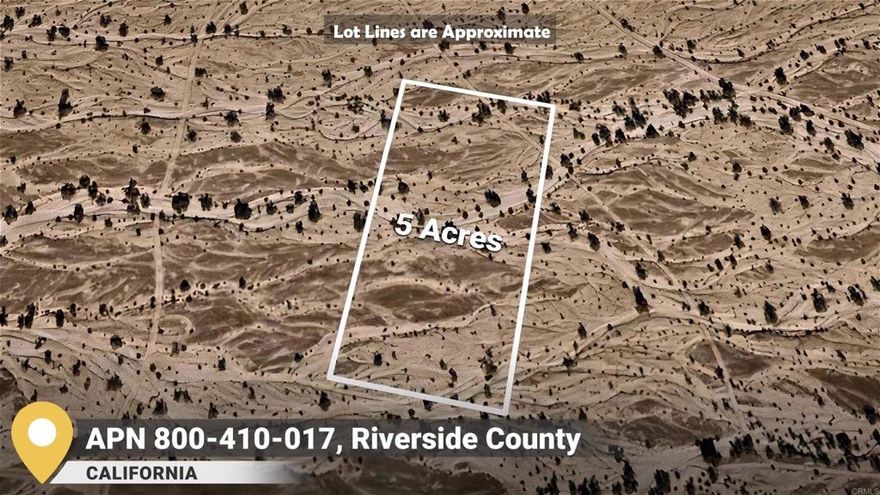 APN 800-410-017 vacant land with 5 acres. The rural/agricultural land is undeveloped and zoned W210. This parcel does not have an address, the street, city, and zip code are only listed as reference.