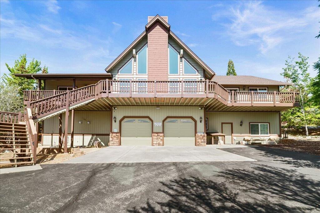 Welcome to your ideal mountain retreat, a charming three-bedroom, three-bathroom home tucked among the serene pines of Big Bear Lake. This residence is thoughtfully designed for those who appreciate both comfort and entertainment. The spacious floor plan includes a dedicated theater room--perfect for cozy movie nights or catching a game without ever leaving the comfort of home. Outdoors, the home offers a generous lot with ample space to gather, relax, or simply breathe in the mountain air. Whether soaking in the private hot tub under the stars or sipping coffee on the deck, the outdoor area invites year-round enjoyment. Convenience meets peaceful seclusion with an attached garage, providing secure parking and additional storage for adventure gear. The home is just a short drive from recognized local gems. Situated within reach of ski slopes, hiking paths, this property offers both escape and accessibility. Whether you're entertaining family and friends or enjoying a quiet weekend away, the primary bedroom and well-appointed living areas provide a warm, inviting space for relaxation. Turn key ready for being a STR and already a successful Airbnb producing 80k in 2024! This home offers the unique charm of mountain living with modern comforts. Come see for yourself why this cozy cabin delivers more than just a roof--it offers an experience.Airbnb Link: https://www.airbnb.com/rooms/902856202381798915?check_in=2025-08-05&check_out=2025-08-07&location=big%20bear%20lake&search_mode=regular_search&source_impression_id=p3_1753554705_P31Cj1p6UlvAVrN4&previous_page_section_name=1001&federated_search_id=dff3bc15-046d-4a1f-9d72-fc7bd1120579