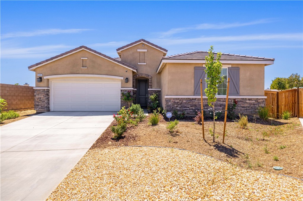 **Better Than New** **Built in 2024** this home comes with many upgrades throughout, saving you time and money. In order to buy a new home in this neighborhood, you have to be added to a waiting list, but no need to wait any longer!! This beautifully upgraded 3 bedroom, 2.5 bath home offers features not found in the brand new version of this model. Located at the end of a quiet cul-de-sac, this home includes upgraded wide-plank flooring and window coverings on every window. A half bath was added to this floor plan, providing extra convenience. A sliding glass door has been added to the primary suite that opens up to the backyard, enhancing natural light and access. More upgrades include a water softener, a solar system with a battery backup for energy storage, and a professionally landscaped front yard..The back yard is large and ready for you to make your own oasis. Situated in a family-friendly neighborhood with all first-time owners, this home offers a strong sense of community and pride of ownership.