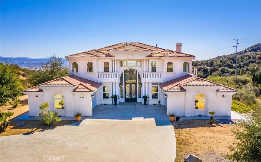 Must See!! Beautiful Luxury Estate Home, located on 5 acres nestled in the heart of Yucaipa, California the Wildwood Highland Estates. 5 spacious bedrooms and 6 well-appointed bathrooms, this opulent home is a striking blend of elegance and comfort, designed to make every day feel like a retreat. Surround Sound through the entire home. As you step over the threshold, you are welcomed by a tall double doors into a magnificent double-staircase entryway anchored with a stunning chandelier - truly an entrance that makes a statement of luxury. The formal dining area is the epitome of sophistication and is perfect for hosting grand meals or memorable family dinners. Plenty of room for your RV, our Cars,
A notable characteristic of this home is undoubtedly the primary suite, The master bedroom exhibits an space with an impressive balcony where you can enjoy awe-inspiring views. Imagine enjoying your morning cup of coffee or watching the sunset in the evening from this private haven.
But this home isn’t only a private sanctuary and designed for entertainment. It is an entertainer's dream with a floor plan that provides the perfect canvas for hosting large gatherings or intimate occasions. This property experiences frequently wild life crossings. Here are the animals that have been observed Deer, Bears, Coyotes, Bob Cats, Quails, Rabbits.
Embedded in the beautiful mountains and landscape of Yucaipa, California, and designed with remarkable attention to detail and craftsmanship, this home is more than just a dwelling — it's a work of art. Experience a level of luxury living unmatched by any other; this home is waiting to turn your dreams into reality. Schedule your private tour today!