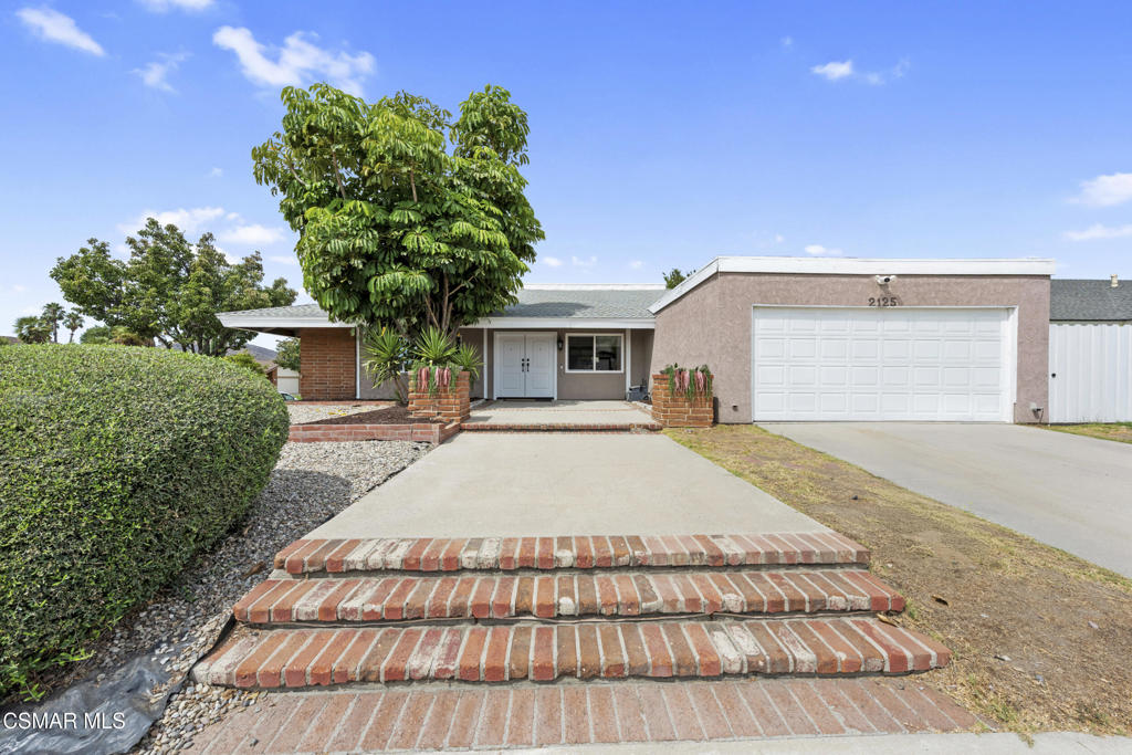 Welcome to this single story pool home beautifully renovated just three years ago. As a former model for the builder in this tract, this home offers a unique open floor plan with high ceilings and plenty of natural light through its new double pane sliding doors and windows. Enjoy the elegant kitchen with self-closing cabinetry, quartz counter tops and a gorgeous oversized island with seating space. This open floor plan with volted ceilings it's perfect for family gatherings with a large living room and dining room areas. The large Master bedroom offers lots of light and a nice view of the pool area plus an spacious walk-in closet. The newely renovated master bath has modern tile and a elegant newer sink vanity. The additional bedroom is a good size with mirror closets. The other double door bedroom is currently being used as an office, and has a large closet too. The guest bathroom has a new tub and a modern vanity. You will love the outdoors with a refreshing pool, a good size spa with waterfall and plenty of space for a family bbq. This home is conveniently located in the desirable East end of Simi, close to shopping, Starbucks and California distinguished schools. This might be a great opportunity to relocate to one of the safest cities in California, with easy commute to the San Fernando Valley. Move-in ready waiting for you!