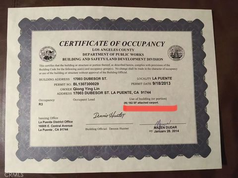 Photo of 17003 Dubesor St, La Puente, CA 91744 (MLS # CV25273306)