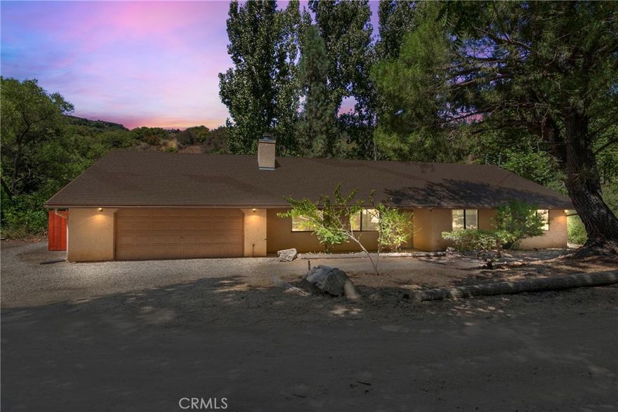 Rare Dual-Home Opportunity in the Serene Valley of Tassajara Creek

Nestled in the tranquil valley along Tassajara Creek Road, this exceptional property offers a rare chance to own two homes just 20 minutes from San Luis Obispo and a mere 6-minute drive from Highway 101. Surrounded by mature trees, seasonal creek sounds, and expansive open space, this property offers privacy, potential, and peaceful rural living with convenient access to the Central Coast's amenities. 

The combined living space of over 2,400 square feet features a total of 5 bedrooms and 3 bathrooms across the two residences:

Main home includes 3 bedrooms and 2 baths, with a spacious kitchen, open living and dining areas, and a two-car garage. The primary suite opens directly to the backyard through glass sliders; offering serene views and the soothing sound of the creek just beyond.

The second home offers 2 bedrooms and 1 bath, a generous front deck perfect for relaxing, and its own separate two-car garage; ideal for extended family, guests, or rental income.

In addition to the two homes, there is a third detached garage that presents an opportunity for use as a workshop, artist studio, or additional storage. 

Whether you're seeking a multigenerational living setup, a live-in with rental income opportunity, or simply a retreat from city life, this unique property offers it all.

Don’t miss your chance to own a truly special slice of Central Coast countryside. Come experience the quiet beauty of Tassajara Creek for yourself.