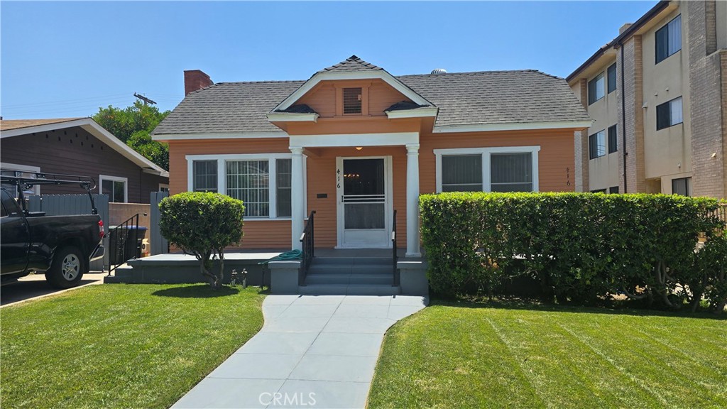 Great single-family residence located in the heart of Glendale. 3 bedrooms plus an extra-large laundry room that can be used as a 4th bedroom, 2 bathrooms, a large living room with a fireplace, and a nice and bright formal dining room with French doors. Big and bright kitchen with plenty of cabinetry. Ample basement can be used for storage. Long driveway with a carport at the end. Nice, big, and grassy backyard, great for barbecues and family gatherings. Conveniently located within a short walking distance to schools, parks, restaurants, and the very popular Glendale Galleria and the Americana at Brand, a high-end shopping center with entertainment and fine dining. Pets to be considered. Call today for a private showing!