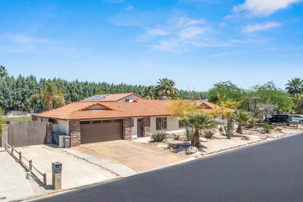 Priced $450,000 UNDER nearest COMP value! Motivated Sellers, Bring all offers! Rare Clancy Lane Estate with Guest House, Pool & Oversized GarageExceptional opportunity to own a spacious and versatile estate just off the prestigious Clancy Lane in Rancho Mirage. Situated on a large 0.58-acre lot, this updated ranch-style home offers 3,060 sqft in the main residence with 4 bedrooms (3 plus converted den) and 3 full bathrooms. Highlights include two large living areas and a beautifully remodeled kitchen with oversized island.The property also features a fully permitted 1,350 sqft detached ADU/guest house located above the garage/flex area with 3 additional bedrooms, a full bathroom, and kitchen -- ideal for guests, extended family, a home office, or income potential.Enjoy the private backyard oasis with pool, lush landscaping, and multiple outdoor living areas. A rare oversized garage/workshop provides excellent space for hobbies, storage, or business use. Owned solar system included.Located on a quiet street just minutes from fine dining, golf, and shopping. This unique property offers space, flexibility, and the ultimate desert lifestyle. Schedule for a private showing today!