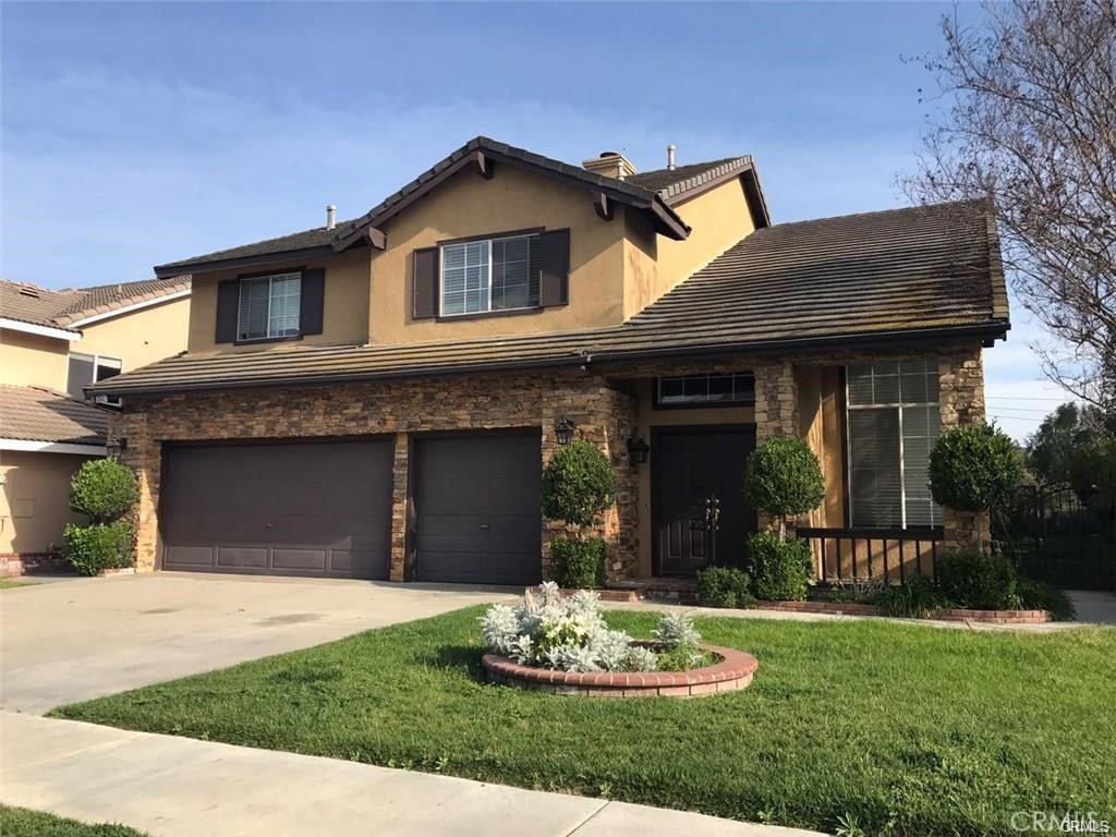 Location! Location! Location! Highly desired North Chino Hills area, this beautiful home has many luxurious upgrades. vaulted ceilings in the formal living & dining room, kitchen features granite counter tops and plenty of cabinet space. the family room has the warm fireplace. one bed and full bath downstairs, on 2nd floor there are an extra-large master suite with a large soaking tub and a walk-in shower. also features 3 additional bedrooms & full baths. The beautifully rear yard features a covered patio, a lot of trees, with stunning views of the hills, Located close to award winning schools, library & shopping centers.