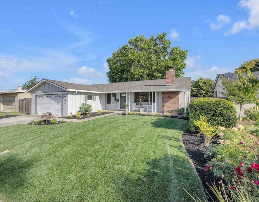 Beautifully refreshed 3-bed, 2-bath home in the heart of Santa Clara! With 1,319 sq ft of living space, this move-in-ready home features fresh interior paint, new recessed LED lighting, updated fixtures, and partial new exterior paint. The landscaped front and back yards include a new sprinkler system and lush turfperfect for entertaining. Enjoy year-round comfort with central A/C and heat, plus in-unit washer and dryer. Located near top-rated schools, parks, and major tech companies like Apple and NVIDIA. Minutes from Santana Row, Valley Fair, Target, Sprouts, and easy freeway access. A fantastic opportunity for first-time homebuyers looking for comfort, style, and convenience in a vibrant neighborhood!