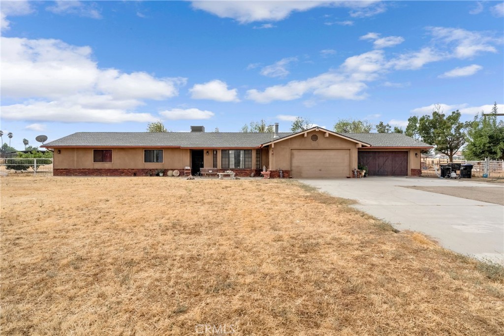 Welcome to Madera Estates! This 3 bedroom, 2 bathroom home sits on 2 acres and offers plenty of space to enjoy country living. Recent updates include a newer AC unit, new roof, fresh stucco, and exterior improvements for added curb appeal.
The property features a shed with sliding stall-style doors for storage, a horse corral, an additional small shed, and a variety of fruit trees—perfect for those seeking both function and charm.
Don’t miss this opportunity to own a versatile property with room to grow in a desirable location.