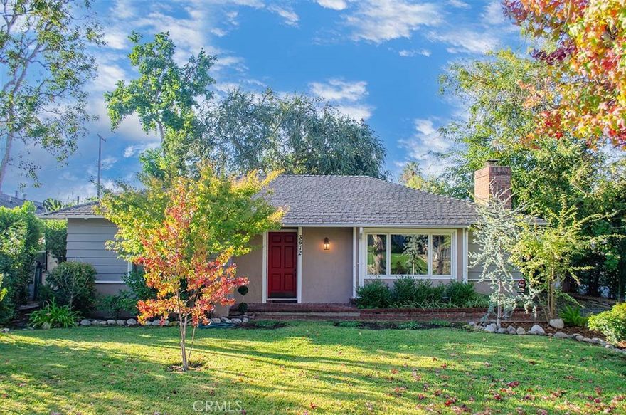 Offered for Lease. This home is perfect for a modern family! Main house has two Bedrooms, one full Bathroom. The Kitchen is large with a separate dining area, breakfast area space and laundry space adjacent to kitchen. Hardwood floors throughout. In back there is a one bedroom unit with full kitchen, large living room and bedroom. There is also a two-car garage. This house offers plenty of storage, convenient location and a great floor plan.