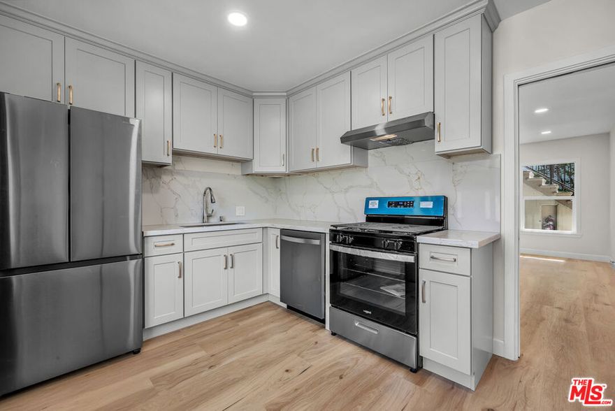 Enjoy the Santa Monica lifestyle in this beautifully updated 1 bedroom, 1 bathroom apartment. The unit features brand new hardwood floors, new stone, a brand new updated kitchen with new cabinets and new counter tops, all brand new oven, refrigerator & dishwasher, and the convenience of in-unit new washer and dryer. The spacious bedroom with large windows letting in plenty of natural light with extra brand new cabinetry and a brand new bathroom with new cabinets, sink, toilet, shower, flooring, etc.... Located just 2 blocks from Santa Monica College and 12 blocks from the ocean, this home offers easy access to beaches, Main Street, and all the dining and shopping Santa Monica is known for. Set in the serene Sunset Park neighborhood, you'll enjoy being part of the top-rated Santa Monica School District with close proximity to Clover Park, Virginia Park, the Ocean Park Corridor, and the Santa Monica Swim Center. A fantastic opportunity to live in the heart of Sunset Park with the best of Santa Monica right outside your door!