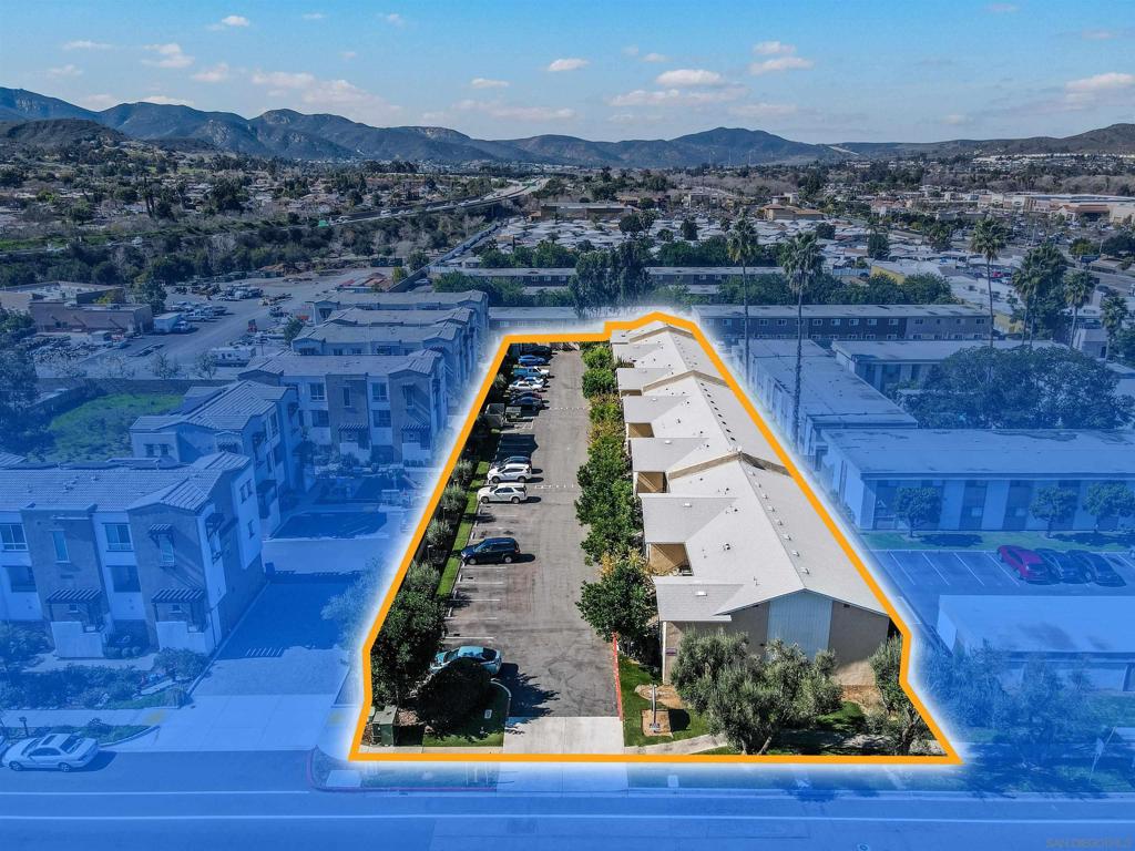 ASSUMABLE FINANCING AVAILABLE, INQUIRE WITH LISTING AGENT. We are pleased to present the Olive Tree Apartments. The Olive Tree Apartments are located at 8858 Olive Lane Santee, CA 92071. This 26-unit apartment community was built in 1979 and sits on a 43,996 square foot lot. The property is comprised of (1) 1bed+1bath unit, & (25) 2bed+2bath units, and 36 surface level parking spaces. The Olive Tree Apartments include a communal BBQ outdoor area, on site laundry, and private balconies or patios for all units. Recent upgrades include but are not limited to a newer roof, parking lot improvements, and outdoor lighting & landscaping. Held long-term by current ownership, the property represents an excellent value add opportunity for astute investors to fix up the units and increase cash flow. The Olive Tree Apartments are less than a mile away from local shopping including Mission Gorge Square Shopping Center, Santee Trolley Square, and Santee Town Shopping Center and Trolley Station. This superb location offers tenants the ability to walk to local shopping, dining, and more. This location also offers easy access to main thoroughfares such as Mission Gorge Road and State Route 52.