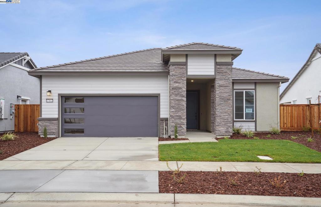 Del Webb at River Islands, in Lathrop, is a 55+, age-restricted, Active Adult community. Enjoy the convenience of a stylish central kitchen, casual dining space, and gathering room in the open-concept Sanctuary floorplan. This home is situated on a great homesite with no rear neighbors and a short walk from the Lakeview club.
