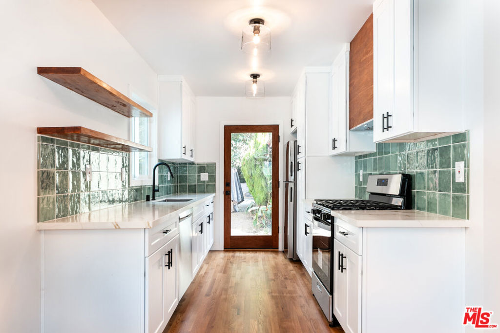 Your Highland Park haven awaits in this tastefully recently remodeled 2 bedroom, 1.5 bathroom front-house duplex. Complete with a private front yard, in-unit laundry, and stainless steel appliances, 6221 Arroyo Glen St. offers an elevated and serene approach to living. From handsome tiling adorning the kitchen and bathrooms to light-filled spaces with custom built-ins and thoughtful finishes, this home strikes the ideal mix of retreat and connection. Hippo, Triple Beam, Go Get Em Tiger, the Arroyo Club, and every other beloved spot on the Figueroa corridor is just a short walk from your front door. A rare opportunity to fall in love with both a house and a neighborhood. Pet Friendly. Tenant pays all utilities. Plentiful street parking only.