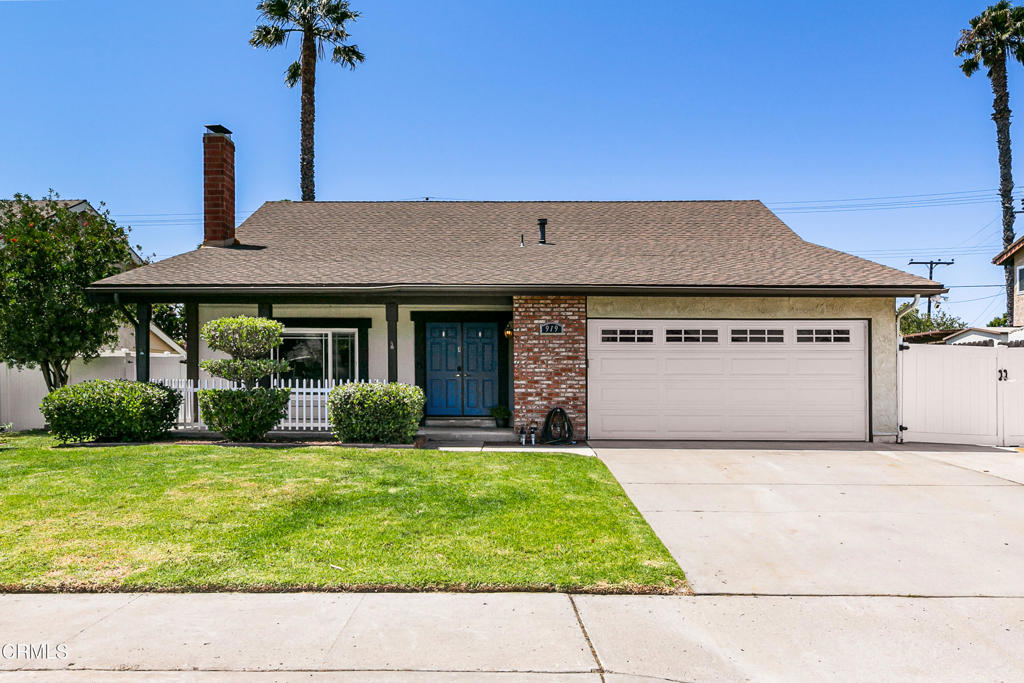 Welcome to 919 Greensboro Road, a move-in ready 4-bedroom, 2-bathroom pool home nestled in Ventura's desirable East End. This 1,867 sq. ft. residence offers a thoughtful layout with the primary suite conveniently located on the main level and three additional bedrooms upstairs--providing both privacy and flexibility for the whole household.Inside, you'll find dual-pane windows, vaulted ceilings, and a spacious living room with a cozy fireplace. The updated kitchen is a true highlight, featuring stainless steel appliances, stone countertops, an island, and plenty of space for gathering.Step outside to your private backyard retreat, complete with a pergola-covered patio, sparkling swimming pool, lush lawn, hardscaping, and raised planter boxes perfect for gardening enthusiasts. Oversized RV parking on the north side adds extra convenience.Backed by a serene community walking path and located just down the street from a neighborhood park, this home combines comfort with lifestyle. All this, just 10 minutes from Ventura's beaches and downtown, and only 5 minutes to the CA-126 for easy commuting.Key Features: -Pool-RV PARKING/oversized storage yard.-Garge epoxied with abundant storage-Downstairs primary bath.-Interior Laundry