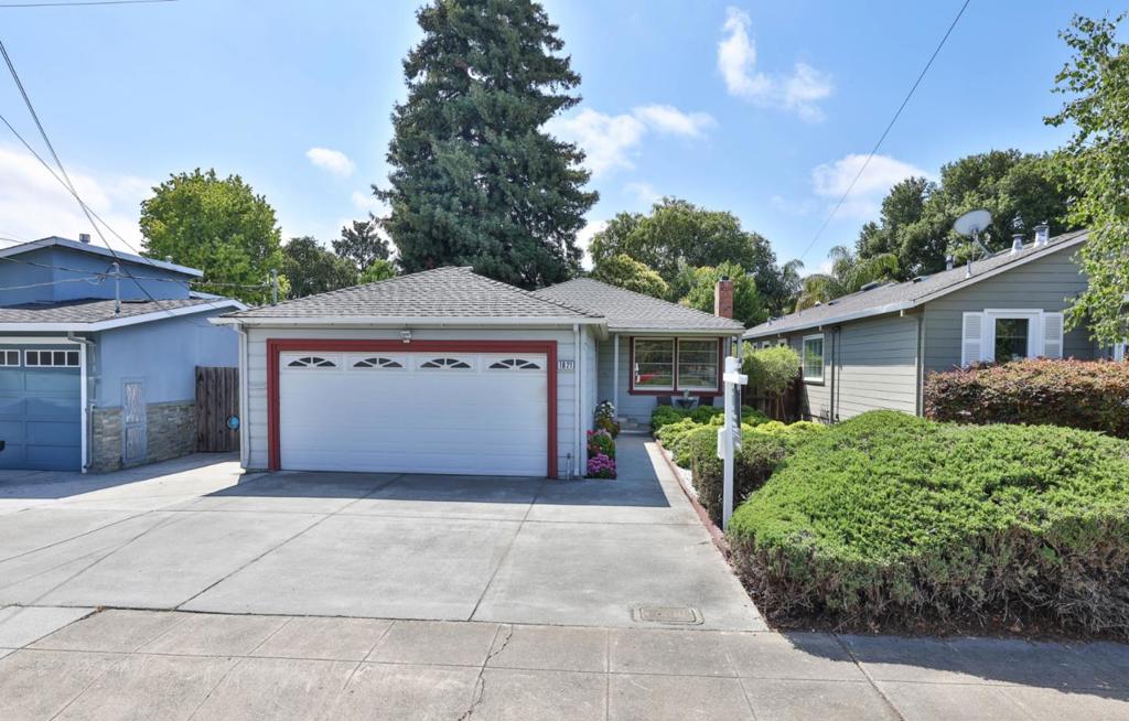 Discover the charm of this delightful San Carlos home, ideally located in the sought-after Oak Park subdivision of the Brittan Park neighborhood directly across from Burton Park with playgrounds, sports fields, and picnic areas. This 3-bedroom, 1.5-bath home features a welcoming living/dining area filled with natural light and garden views. The freshly painted interior complements its classic appeal. Set on a 6,150 sq ft lot, the flat, usable backyard is ideal for entertaining, gardening, future expansion or add ADU. The rare oversized 2-car garage is larger than most in the neighborhood. Lovingly maintained by the same family since 1984. The 91-year-old owner passed away peacefully at home in April 2025. Enjoy morning coffee with park views or stroll to weekend events at Burton Park. Just a short walk to Laurel Streets shops and dining, and proximity to top-rated San Carlos schools, including Brittan Acres Elementary. Minutes to Caltrain, Hwy 101 and 280, and major tech hubs. Close to Eaton and Big Canyon Parks. First time on the market in 40+ years. A wonderful opportunity to expand or update in one of the Peninsulas most loved communities with fabulous neighbors and neighborhood. A rare opportunity to live in a legacy home where pride of ownership shines through every detail.