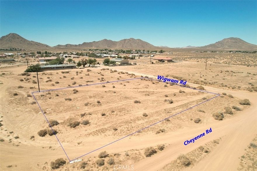 This fantastic buildable ½+Acre flat lot offers a prime opportunity to create your dream home or mobile home site in the heart of Apple Valley, CA, Boasting a convenient location close to Brewster Park, electricity is available at the corner of the lot, water nearby, adding to the convenience of this already appealing lot,  the property is located to the southwest corner of to the following property address: 21225 Wigwam Rd, Apple Valley, CA 92307, conveniently close to various amenities like convenience stores and several restaurants. The Assessor’s Parcel Number for this property is: APN 0440-023-23-0000, and the Google Map coordinates to the location of this property are: 34.549806, -117.199722. Please note that the lines noted on the pictures are approximate and not surveyed, so the buyer and buyer’s agent need to verify utilities, zoning, planning, and exact boundary lines. We are excited about the opportunity to work with you on this beautiful property.