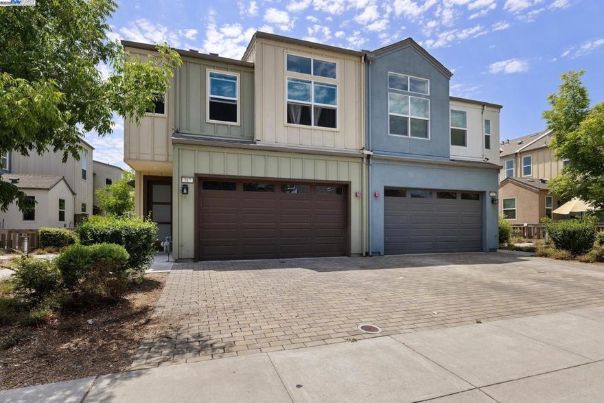 Welcome to 517 Boyd Street, a modern, light-filled home in the heart of Santa Rosa’s desirable West End. This stylish two-story residence offers 4 spacious bedrooms and 2.5 bathrooms, designed for comfort and easy living.  Step inside to an open-concept living area featuring large windows, elegant wood-look flooring, and a bright, airy feel throughout. The sleek kitchen features rich espresso cabinetry, stainless steel appliances, a gas range, and ample counter space, perfect for cooking and entertaining.  Upstairs, the generous bedrooms offer peaceful retreats with plenty of natural light. One of the bedrooms includes a convenient sink, making it easy to transform into a guest suite with a wet bar or creative flex space. The bathrooms showcase contemporary finishes and dual vanities for convenience.  Enjoy outdoor relaxation in your private fenced patio that opens directly to a lush greenbelt, creating a serene extension of your living space.  Complete with a two-car garage and a prime location near shopping, dining, and highways for easy commuting, this move-in-ready home combines style, function, and location beautifully.  Don’t miss your chance to make this stunning Santa Rosa gem yours!