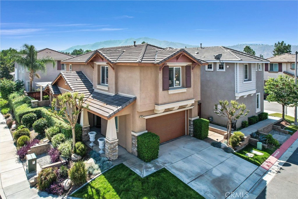 PAID-OFF SOLAR! Welcome to 10982 Periwinkle Way, a beautifully upgraded corner-lot home located in the desirable gated community of Riverwalk Vista in Riverside, CA. Enjoy the savings and sustainability of a fully paid solar system that dramatically reduces your energy bills—just one of the many standout features of this move-in ready home.
Step inside this charming two-story residence offering 3 spacious bedrooms, 2.5 modern bathrooms, and a 2-car attached garage with room for up to 4 vehicles. The open-concept layout is enhanced by brand-new hardwood flooring downstairs and fresh carpet upstairs, creating a warm and inviting space perfect for everyday living and entertaining.
The gourmet kitchen is a chef’s dream, showcasing granite countertops, ample cabinetry, recessed lighting, and a generous walk-in pantry. The primary suite offers a true retreat with a spa-like en-suite bathroom featuring a tub/shower combo, dual sinks, and a large walk-in closet.
Comfort continues throughout the home with ceiling fans in every bedroom, custom accordion blinds, and plenty of natural light. Outside, enjoy a low-maintenance private patio complete with a gas fire pit and retractable pergola—ideal for relaxing evenings and weekend gatherings.
Located in a beautifully maintained community with access to a resort-style pool, playgrounds, and picnic areas, and just minutes from shopping, dining, and top-rated schools. This home also comes with a washer, dryer, refrigerator, and gardening services included.
Don’t miss your chance to own this energy-efficient, turn-key gem in one of Riverside’s most sought-after neighborhoods!
