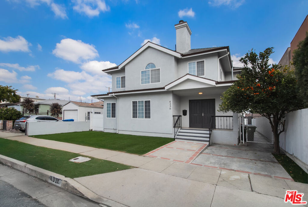 Great Investment Opportunity or ready to move in! Spacious and Light-Filled Home in the Marina Del Rey/Del Rey area (one of the larger homes on the street). This expansive remodeled home offers generous living spaces throughout, from the oversized living room to the airy kitchen and grand primary suite. The primary bedroom features a walk-in closet, double-door entry and abundant natural light. Upstairs, you'll find three spacious bedrooms, three bathrooms, and a convenient laundry area, while downstairs boasts a fourth bedroom, a bonus office, and an additional storage area. The chef's kitchen is designed for both function and style, featuring a walk-in pantry, ample cabinetry, quartz countertops and plenty of room to create and entertain. A detached two-car garage provides alley access and the backyard offers extra parking space. Ideally situated near shopping, dining and not far from the Harbor. Perfect for entertaining and a great opportunity to make this property your own! This home would be perfect for dorm living or group housing to Loyola Marymount University which is just down the street.