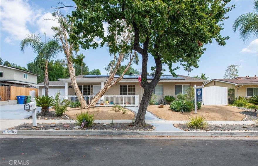 Beautifully Remodeled Single-Story Pool Home with Dual Primary Suites & RV Parking!

Welcome to this stunning 4-bedroom, 3-bathroom single-level home, ideally situated on a quiet cul-de-sac in a highly desirable, tree-lined neighborhood. Set on an expansive 11,001 sq ft lot, this move-in-ready home offers space, style, and functionality for modern living.

Step inside to discover a beautifully remodeled interior featuring both a cozy living room and a spacious family room—perfect for entertaining or relaxing. Enjoy the comfort of two primary suites, each with its own private full bathroom, plus an additional guest bathroom for added convenience.

The upgraded kitchen boasts a breakfast bar and opens nicely into the main living areas, while solar tubes in two bathrooms bring in plenty of natural light. High, smooth ceilings and a charming fireplace add warmth and character throughout.

Love the outdoors? The large backyard is your private oasis, complete with a sparkling pool and deck, two covered patios, a gazebo, and multiple storage sheds—including one that's fully drywalled, insulated, and air-conditioned, ideal for a workshop, home office, or creative studio.

Additional features include: Solar system for energy efficiency. Direct garage access. Ample parking, including RV parking with power hookup. 

Conveniently located close to shopping, dining, parks, hiking trails, and major freeways—this home truly has it all.