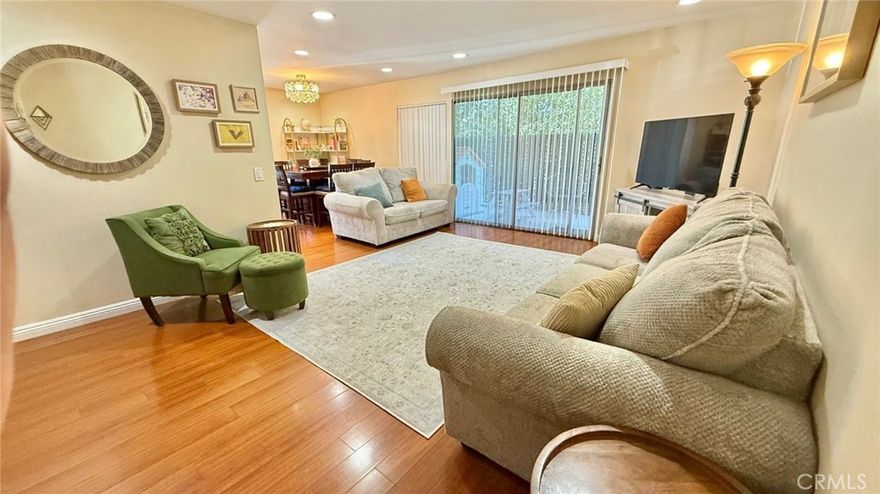 Welcome to Tara Village – Resort-Style Living in a Gated Community!

Nestled within a beautifully maintained complex surrounded by lush gardens and mature trees, Tara Village offers the perfect balance of convenience and tranquility. This gated community features resort-style amenities including a sparkling pool, BBQ area, children’s playground and gated entryway.

This bright and spacious END UNIT, lower-level condo includes three bedrooms and one and three-quarter bathrooms, thoughtfully designed with an open floor plan that makes entertaining and daily living effortless. The entry leads into a large living room and adjoining dining area, where sliding glass doors open to a private balcony. Attractive hardwood and tile flooring flow throughout, adding warmth and character to the home.  New lighting fixtures such as the chandelier, hallway lights and recessed lighting add elegance to the home. 

The COMPLETELY REMODELED KITCHEN with new cabinetry, quartz sink, porcelain countertops, floors and backsplash is both functional and stylish.  Recent upgrades add tremendous value, including NEWLY INSTALLED DOUBLE PANE WINDOWS in the bedrooms that keep the home quiet and energy efficient, along with a REPLACED HVAC COMPRESSOR that is good for 10 years. Natural foliage helps keep the unit cool, while central air conditioning is also available when needed.



Parking is simple and secure with two tandem covered carport spaces, along with easy access to the community’s gated entry for visiting guests. The monthly HOA dues include water, gas, trash, and access to all of Tara Village’s exceptional amenities. Pet-friendly and ideally located, the community provides quick access to freeways, public transportation, shopping, and dining.



Affordable, move-in ready, and rich with lifestyle perks, this home is sure to sell quickly. Schedule your private tour today and discover everything Tara Village has to offer.
