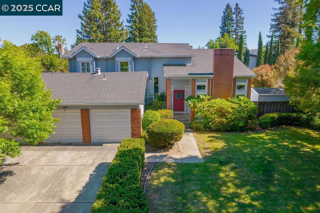 Tucked away in a quiet cul-de-sac in the highly sought-after Northgate neighborhood, this beautifully maintained home is the perfect blend of classic charm and modern comfort. From the moment you step inside, you’re welcomed by abundant natural light, soaring ceilings, and freshly painted interiors with new carpet throughout. Elegant oak hardwood floors, crown molding, and solid interior doors elevate the living spaces, while the thoughtfully designed floor plan features a spacious eat-in kitchen that opens to a large family room—ideal for everyday living and entertaining. Anderson French doors invite you into the showstopping backyard oasis, complete with manicured lawns, multiple patios, and a newer spa—an ideal setting for relaxing or hosting under the stars. The home includes one bedroom on the main level, and it updated throughout. This is a rare opportunity to own a turnkey home in one of Walnut Creek’s most beloved neighborhoods, with close proximity to parks, trails, top-rated schools, and shopping.