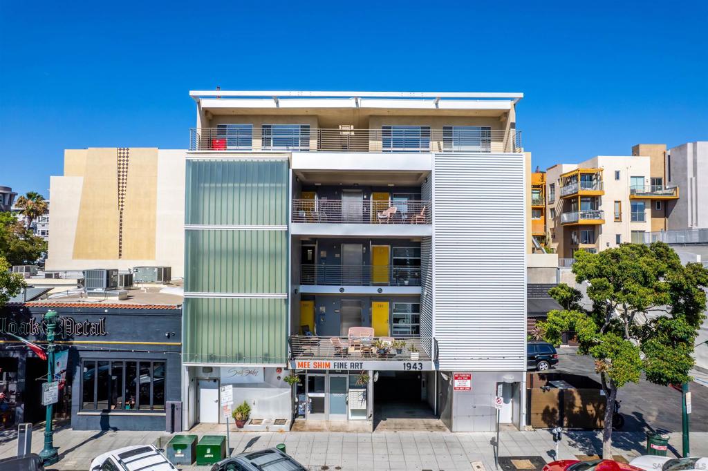 Finestra Lofts is a nine-unit condominium development with a ground-floor commercial space in the heart of San Diego’s vibrant Little Italy. Built in 2006, the modern, five-story building features spacious open-concept layouts, select Bay views, controlled access, elevator service, and secure underground parking. A recorded Final Map allows immediate condo sales or a flexible future exit strategy. With a Walk Score of 99, residents enjoy award-winning dining, nightlife, and the San Diego Trolley just steps away—making this an ideal opportunity for long-term investors or developers targeting a phased condo disposition in one of the city’s most supply-constrained markets.