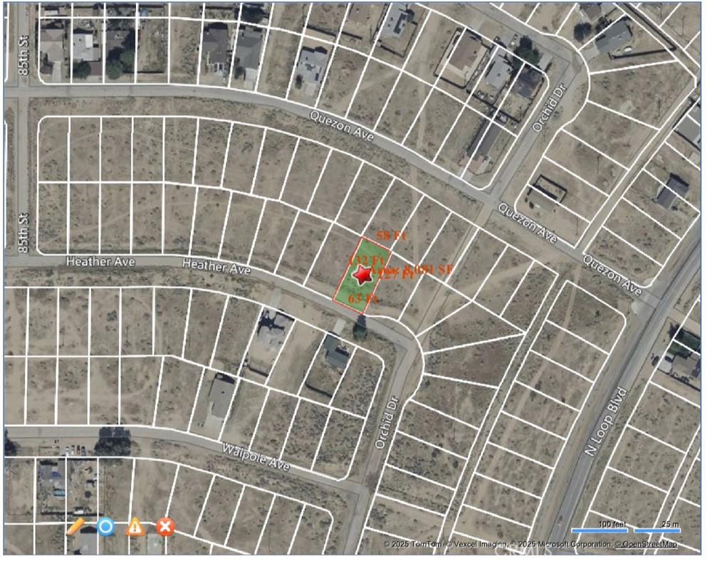 Prime residential lot for sale in California City (near Mojave). Large, flat and very
buildable. Located close by the new California Golf course and schools. Live the lifestyle and plan
your dream home here!