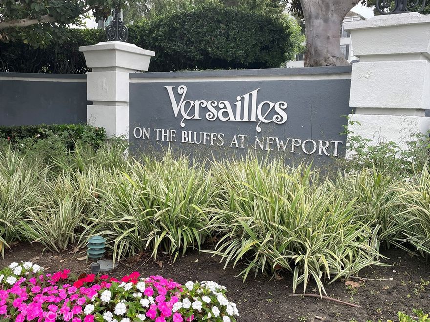 Motivated Seller!!! Absolutely gorgeous Versailles 1 bedroom and 1 bath condominium with numerous recent upgrades including custom wood laminate and tile flooring, custom wood cabinetries, custom molding, stone Kitchen Countertops, Newer Kitchen Sink & Appliances, Tiled Shower & Bathroom & Kitchen Floors, Custom Plumbing Hardware and Bathroom Sink, Custom Lighting Fixtures   Excellent ground floor location with a view of the lush garden and sparkling fountain area. Very quiet, serene and secure location within the exclusive and secure Versailles Association. Ground floor 1 bedroom and 1 bath unit. Absolutely gorgeous interior decor. Custom paint. Nice and clean and ready to move in. Spacious one bedroom model with private patio. Best area value! Quiet and sunny north facing exposure. Great association with pool, spa, clubhouse and gym. Just a short stroll to oceanfront. Resort-like Community with Pool, Spa, Clubhouse, Sauna, Weightroom, Library, etc. etc. Short Stroll to Oceanfront.