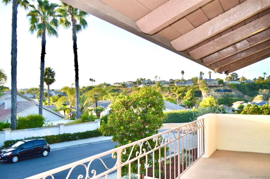 Welcome to this serene retreat, located in the heart of San Diego's highly desirable Bay Park community. This residence seamlessly blends timeless design, offering a rare balance of comfort and tradition. Positioned in a private cul-de-sac on a corner lot reserved for privacy, the home provides both seclusion and convenience less then 10 min from De Anza Cove, UTC, Downtown San Diego, La Jolla.   Upon entry, you are greeted by new hardwood flooring that guides you through an inviting floor plan highlighted by vaulted ceilings with remote-controlled shutters. The downstairs level is equipped with its own full kitchen, making it an exceptional space for the nanny, guests, or private quarters for extended family.  The backyard retreat has been thoughtfully designed to accommodate both relaxation and entertaining. A dedicated bonfire area sets the stage for unforgettable evenings under the stars, while the professionally landscaped grounds and gardens promote serenity and a true sense of escape. An additional shed and a standalone workshop provide ample storage and versatile workspace options, further enhancing the home's functionality and appeal.  KEY FEATURES *Water Filtration System in Kitchen  *Bimonthly Yard Service Included & Paid By Owner *Garbage Paid By Owner  *Whole House Water Softener  *Second Kitchen
